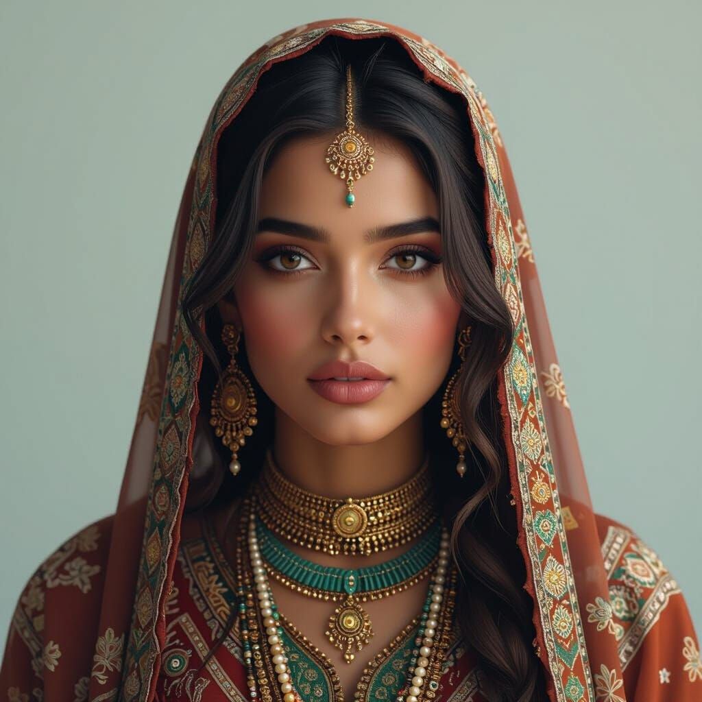 Hyperrealistic AI Portrait: Stunning Detail and Clarity