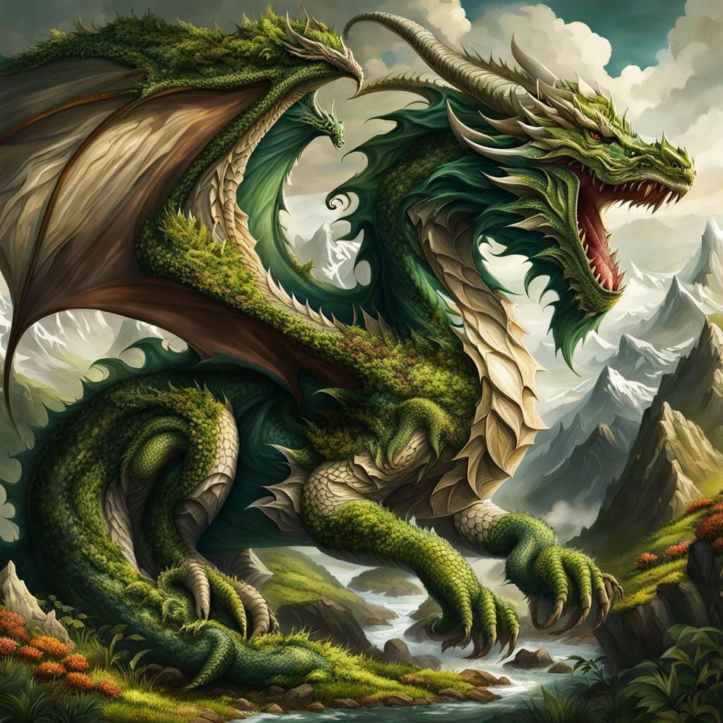 Plant Elemental Dragon