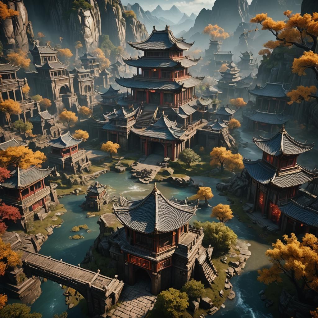 Mortal Kombat Inspired Fantasy Concept Art