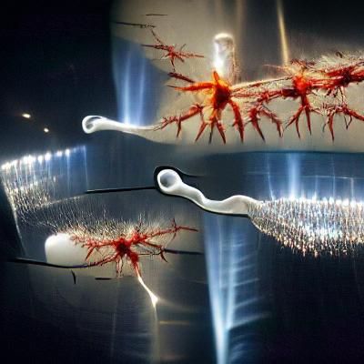Surreal Anatomy: Giant Sperm Cell Body
