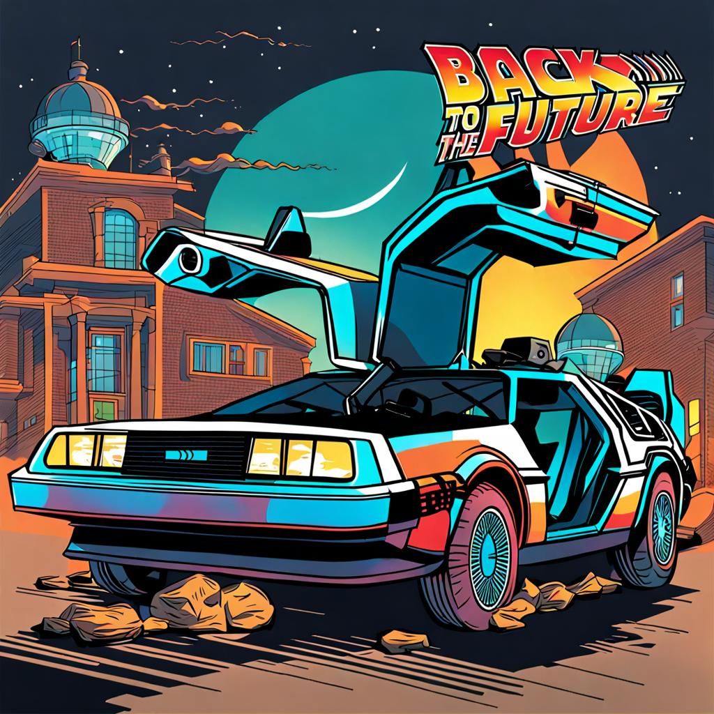 Back to the Future: Retro Text Art