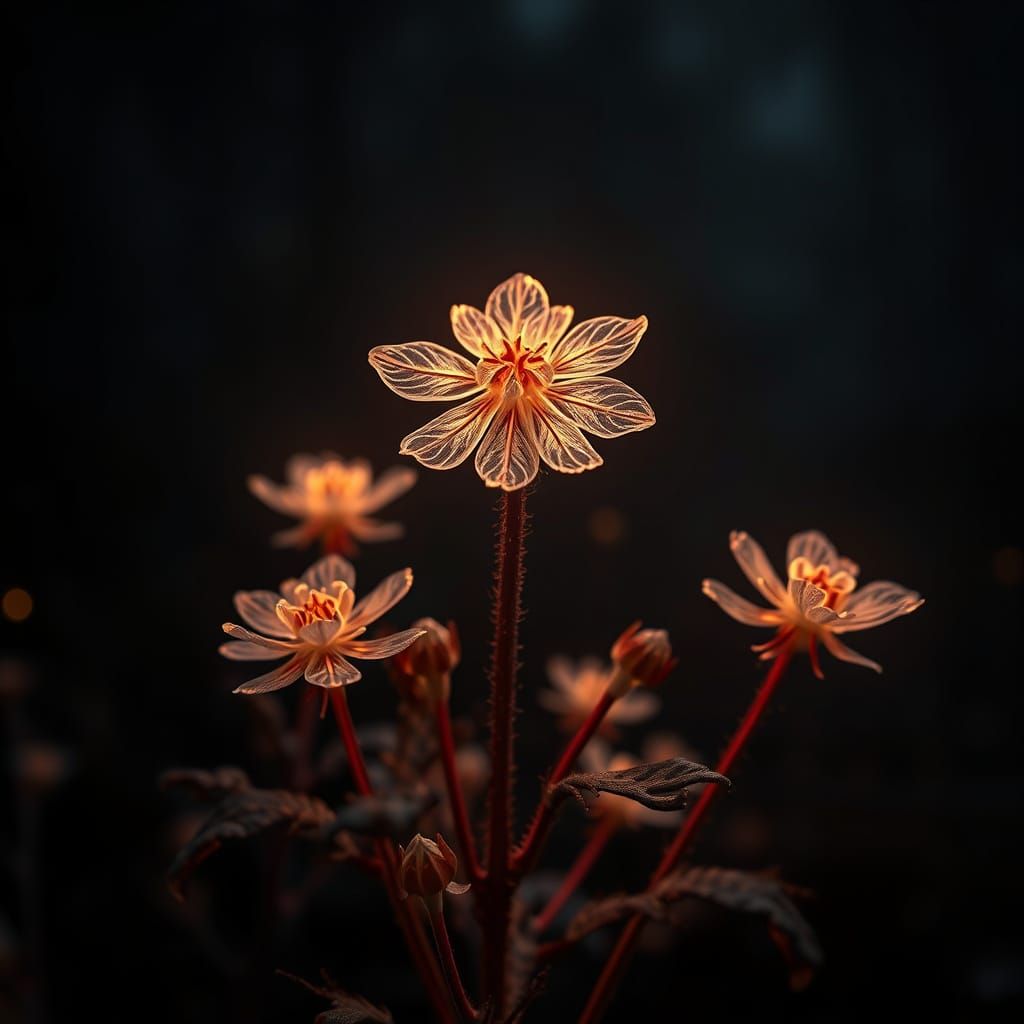 Hyperrealistic Trefoil with Cinematic Lighting