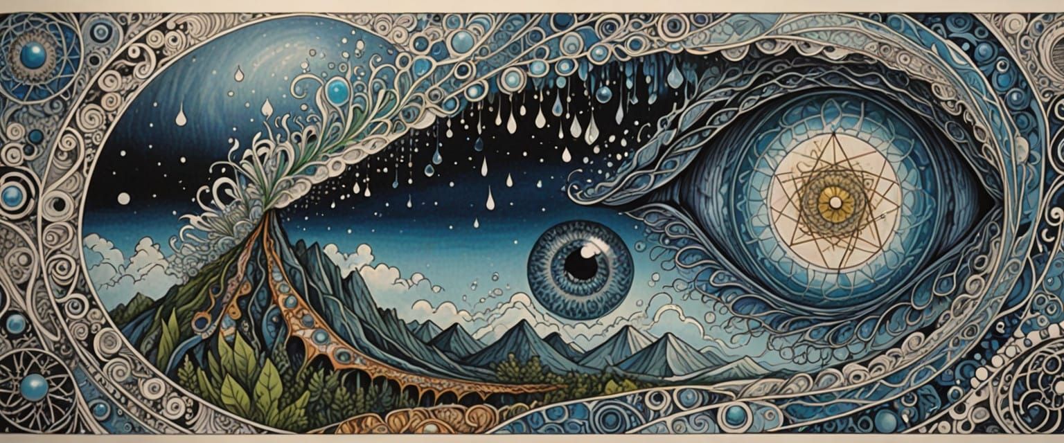 Eye, of the Cosmic Vortex