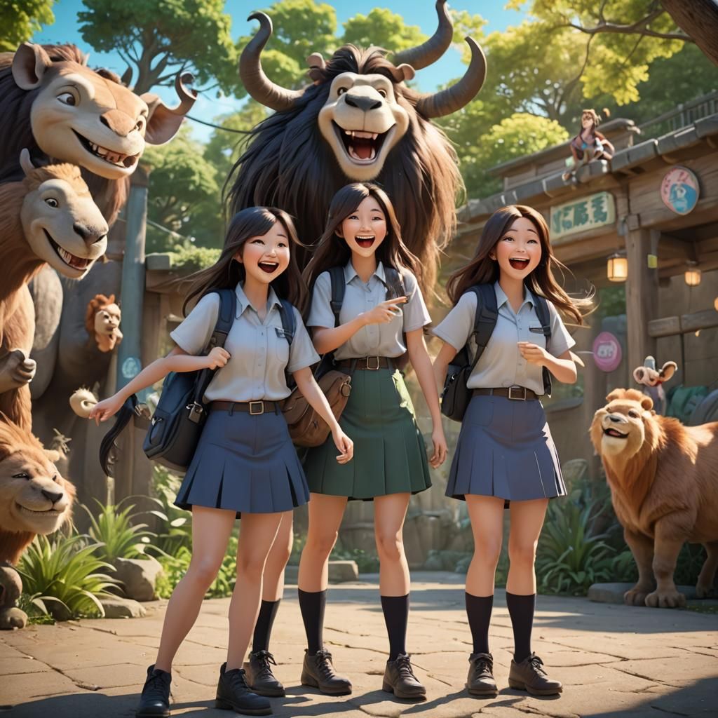 I believe having your teacher fall into the fountain could b...