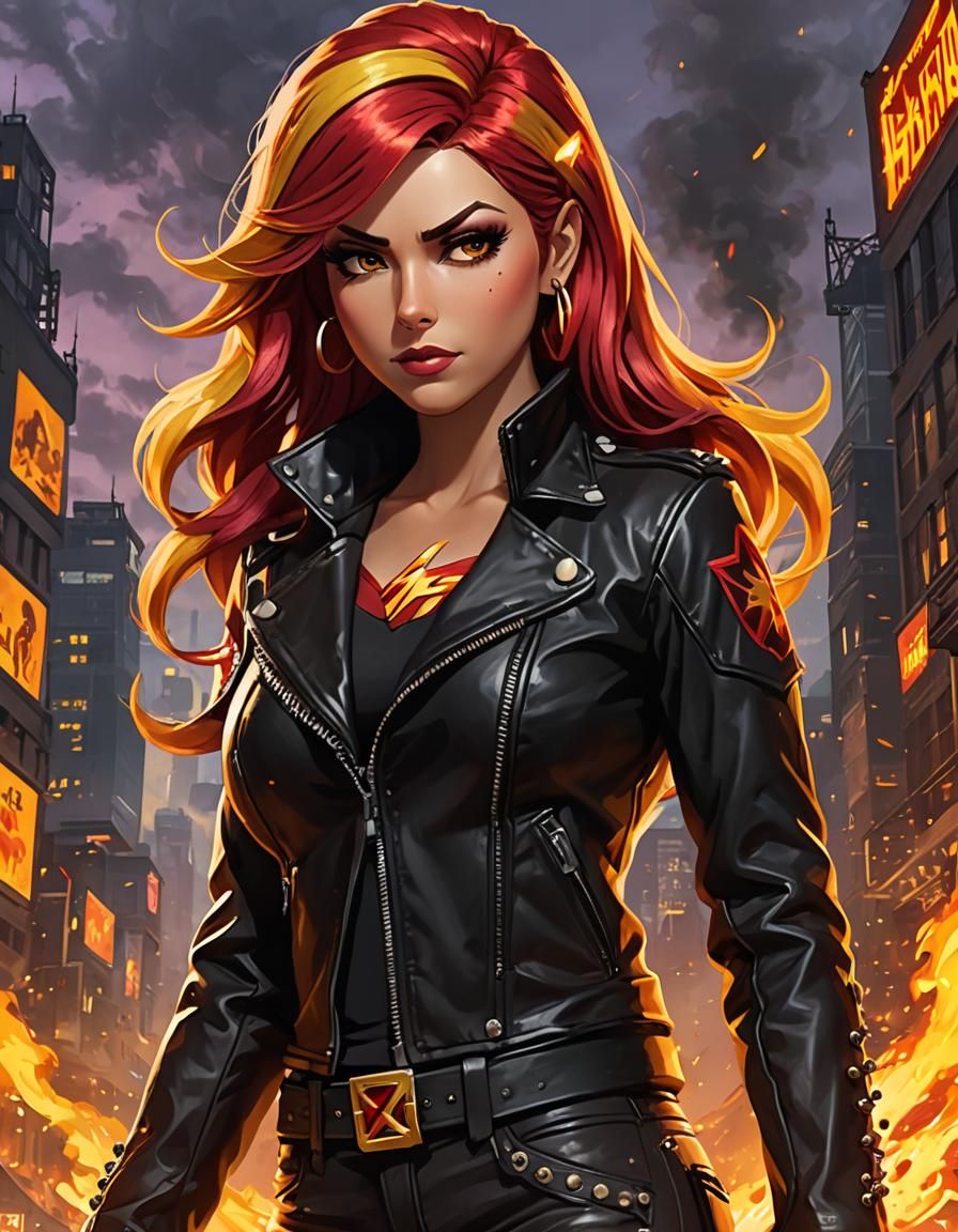 Sunset Shimmer as Team Fortress 2 Character