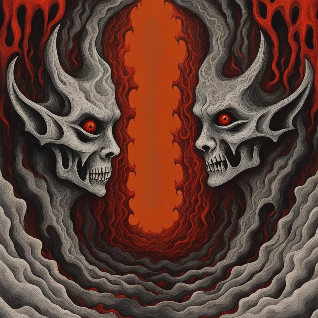 Abstract Demons in the Mind's Hell