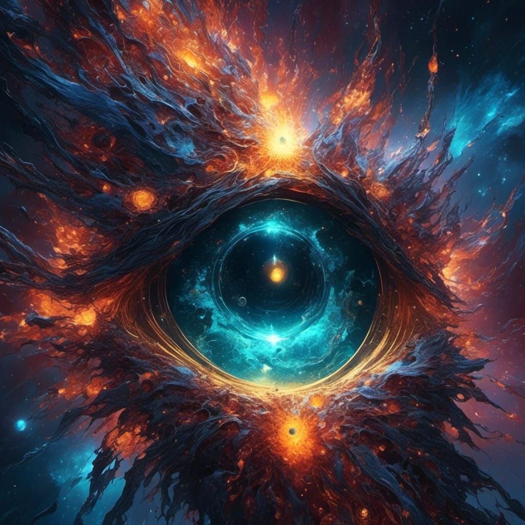 Bioluminescent Soul Burning in Bright Void