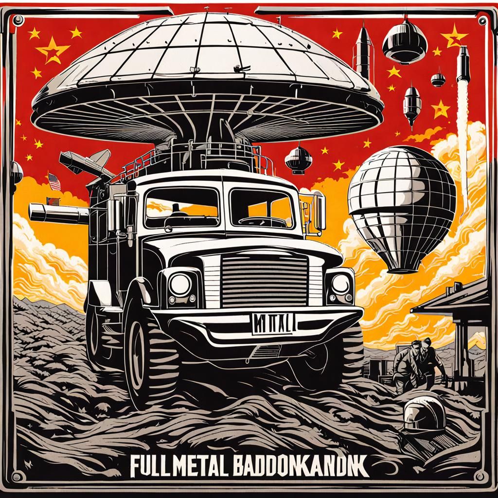 Full Metal Abstract Sculpture