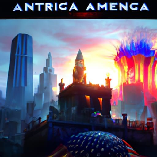 America vs World: Detailed Matte Painting