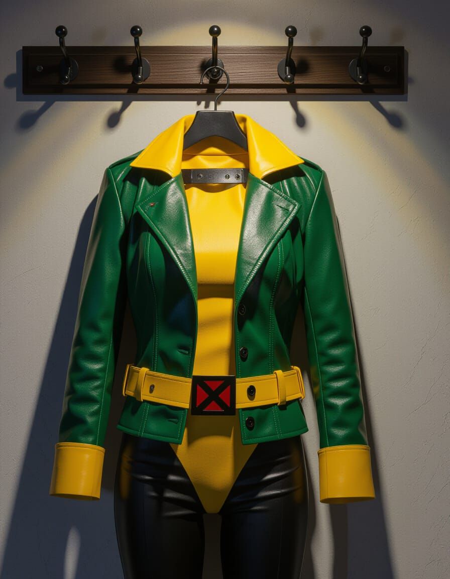Photorealistic Rogue Costume on Coatrack