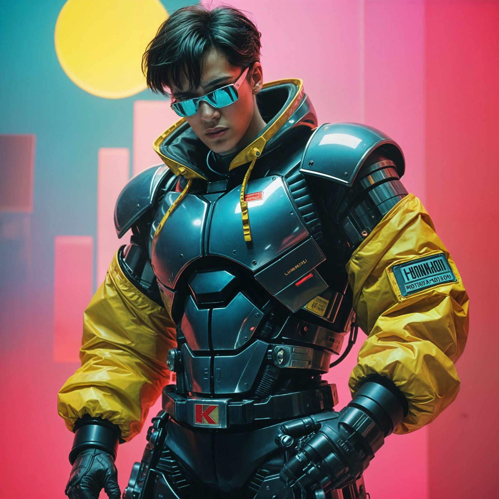 Mysterious Liminal Metropolis in Kodachrome