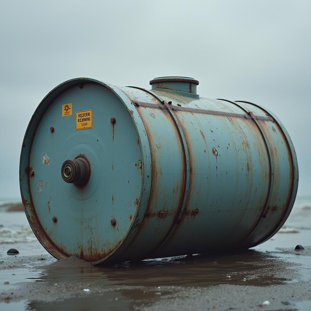 Hydrogen Barrel Digital Rendering