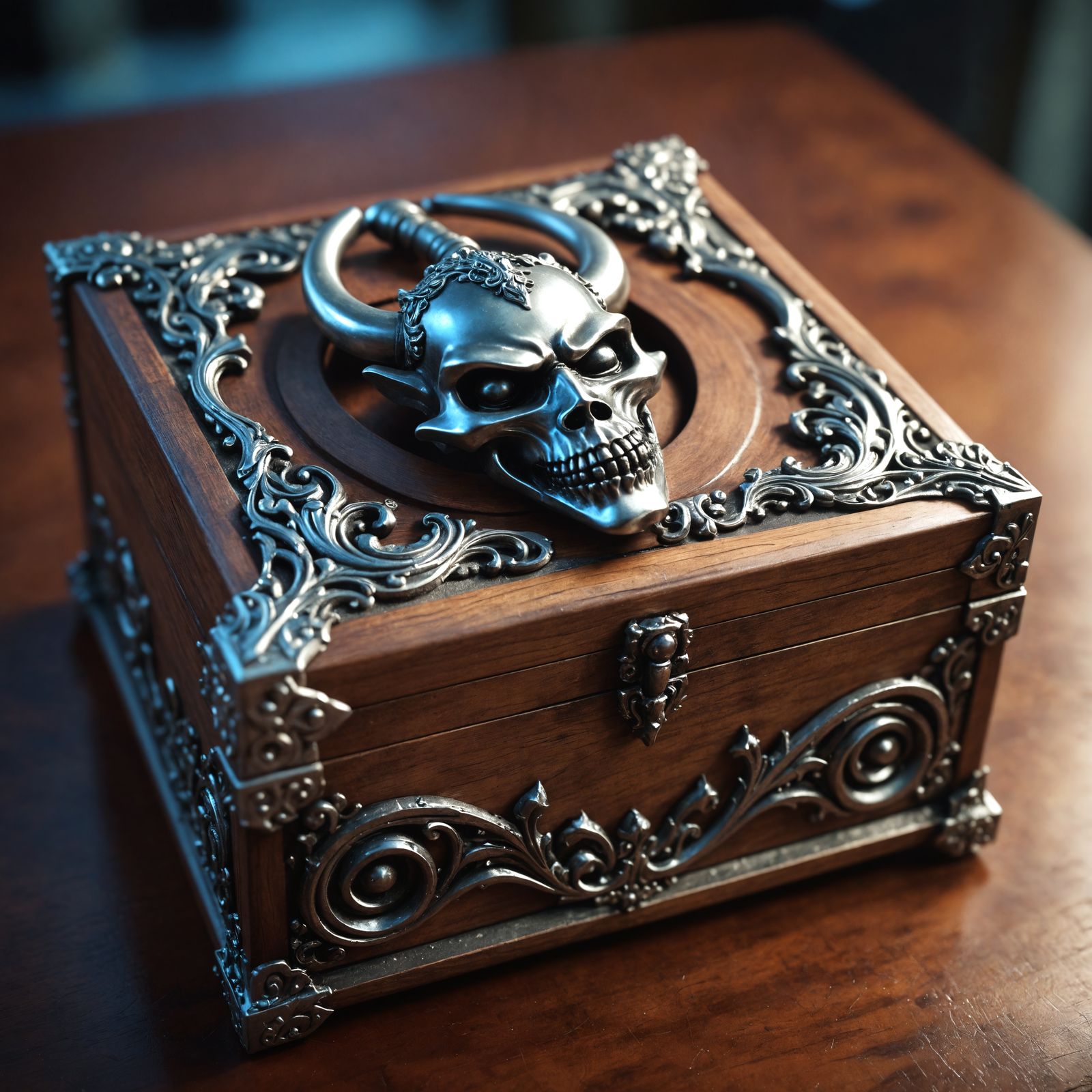 Vintage Jack-in-the-Box: Cel-Shaded Dreamcore Art