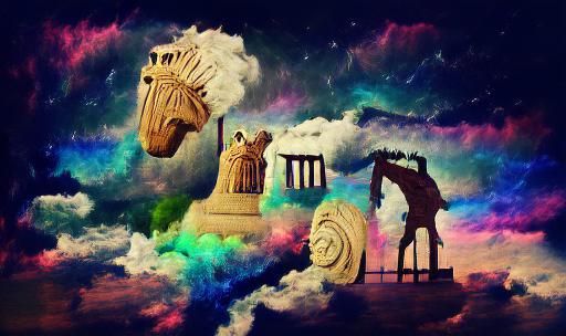 Trojan Horse Dream of Greek Gods