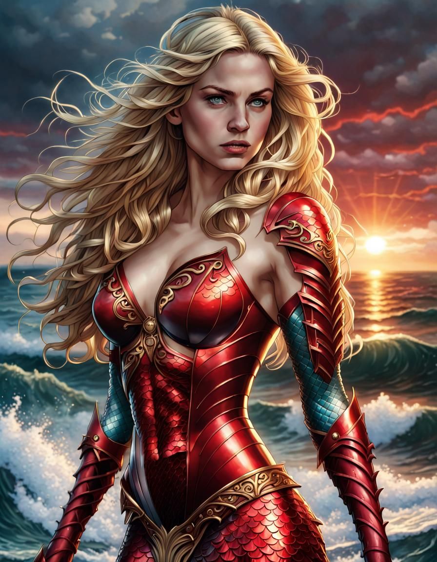 Queen Altea of Atlantis (Universes Beyond RPG)