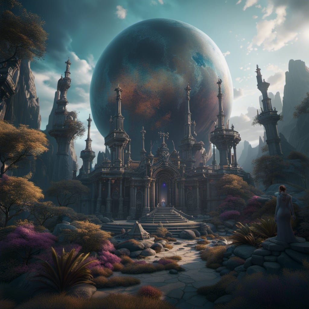 Detailed Matte Painting: Dedication to Venus