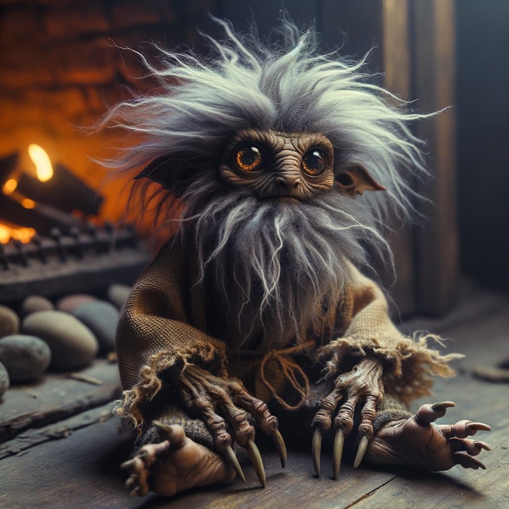 Tiny Fey Creature in Hearthside Study