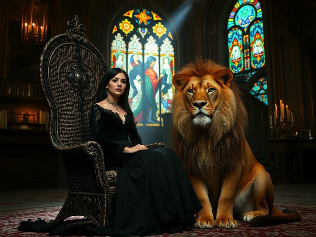 Morticia and Kitty 2