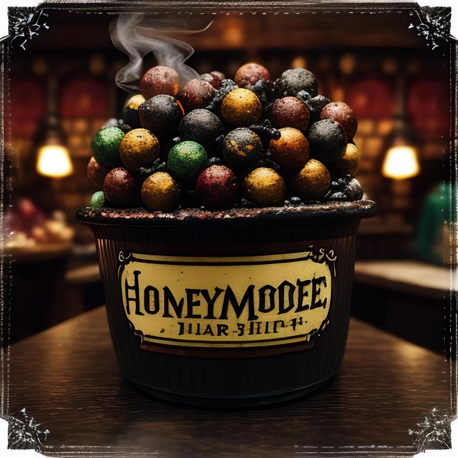 Pepper Imps from Honeydukes: Hyperrealistic Still Life