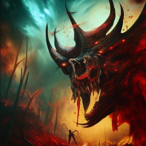 Hyperrealistic Hellscape: A Journey to Safety