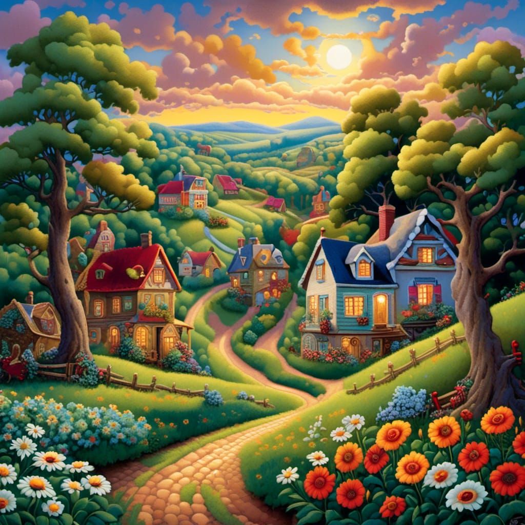 Colorful Matte Style Woman with Laundry Basket