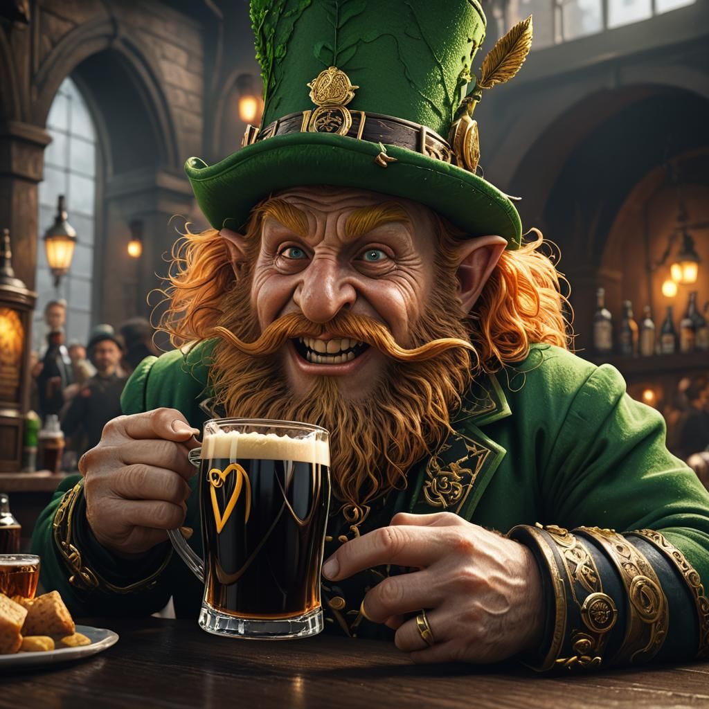 Welcome to Ireland. Have a sip.