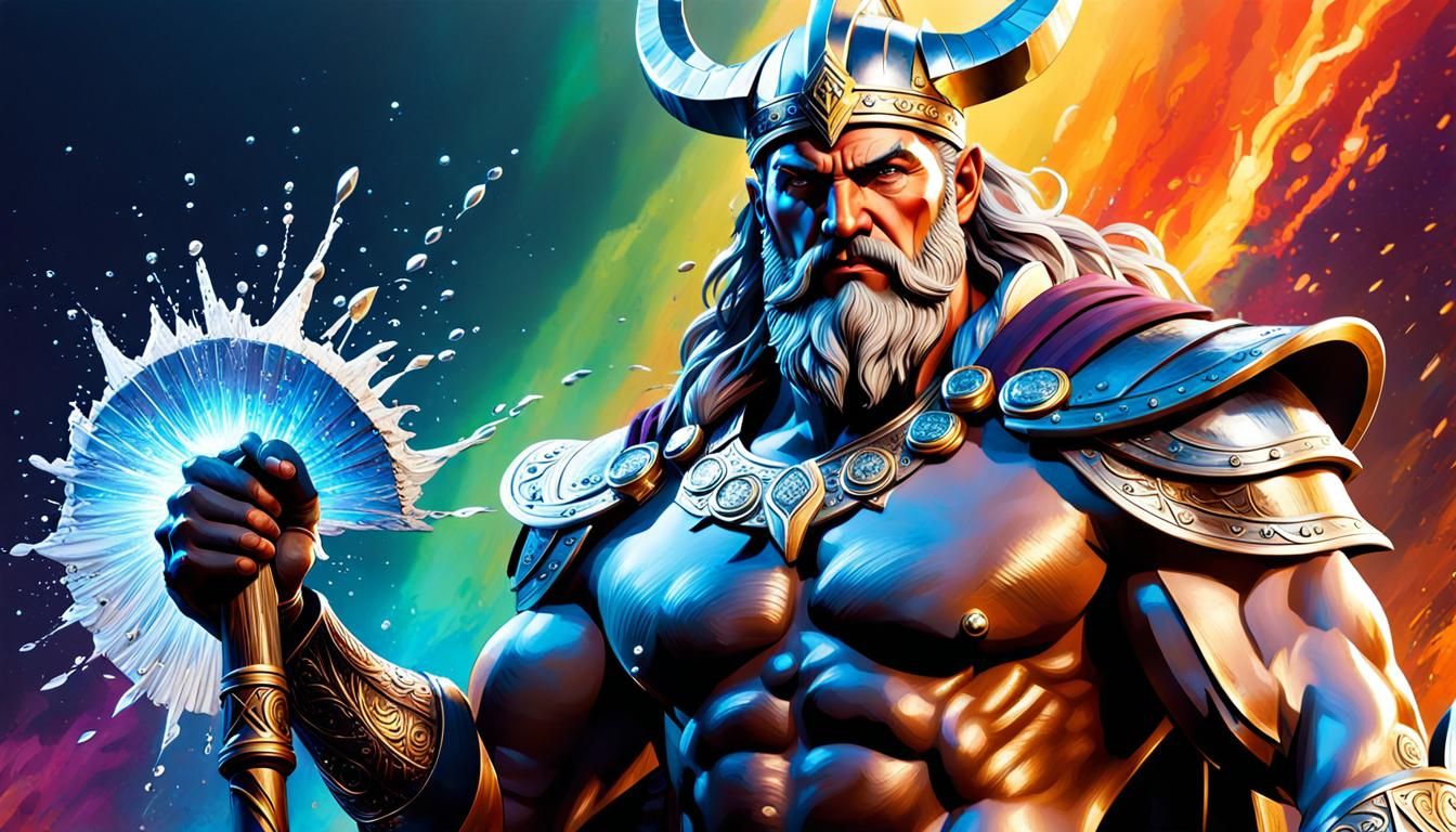 Odin, Vili, and Vé: Norse Gods in Graffiti Art