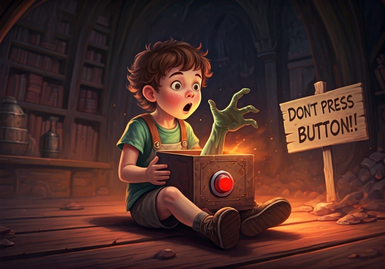 The sign said DON'T!