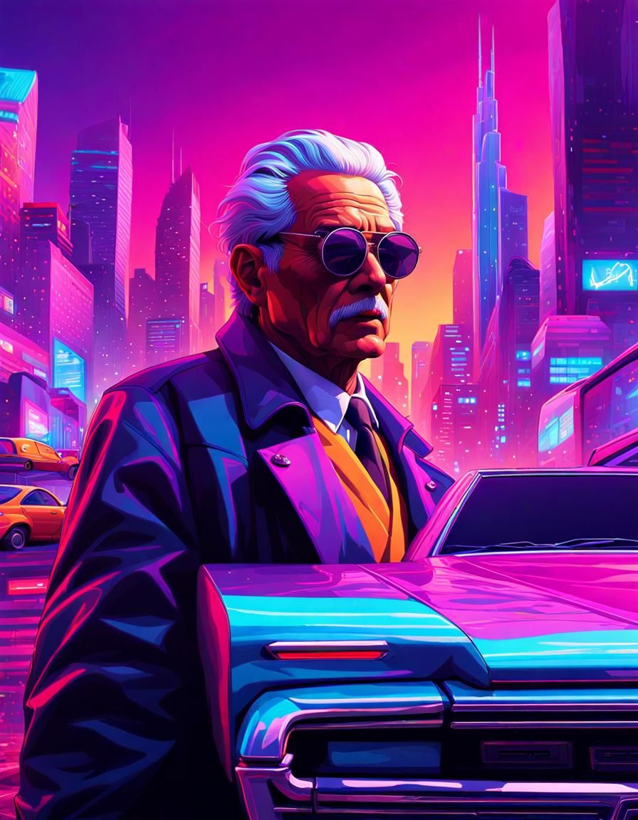 In the Vaporwave City v10