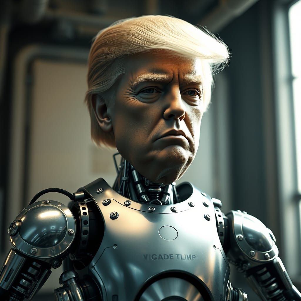 Cyborg Trump: A Dark, Dystopian Vision of the Future