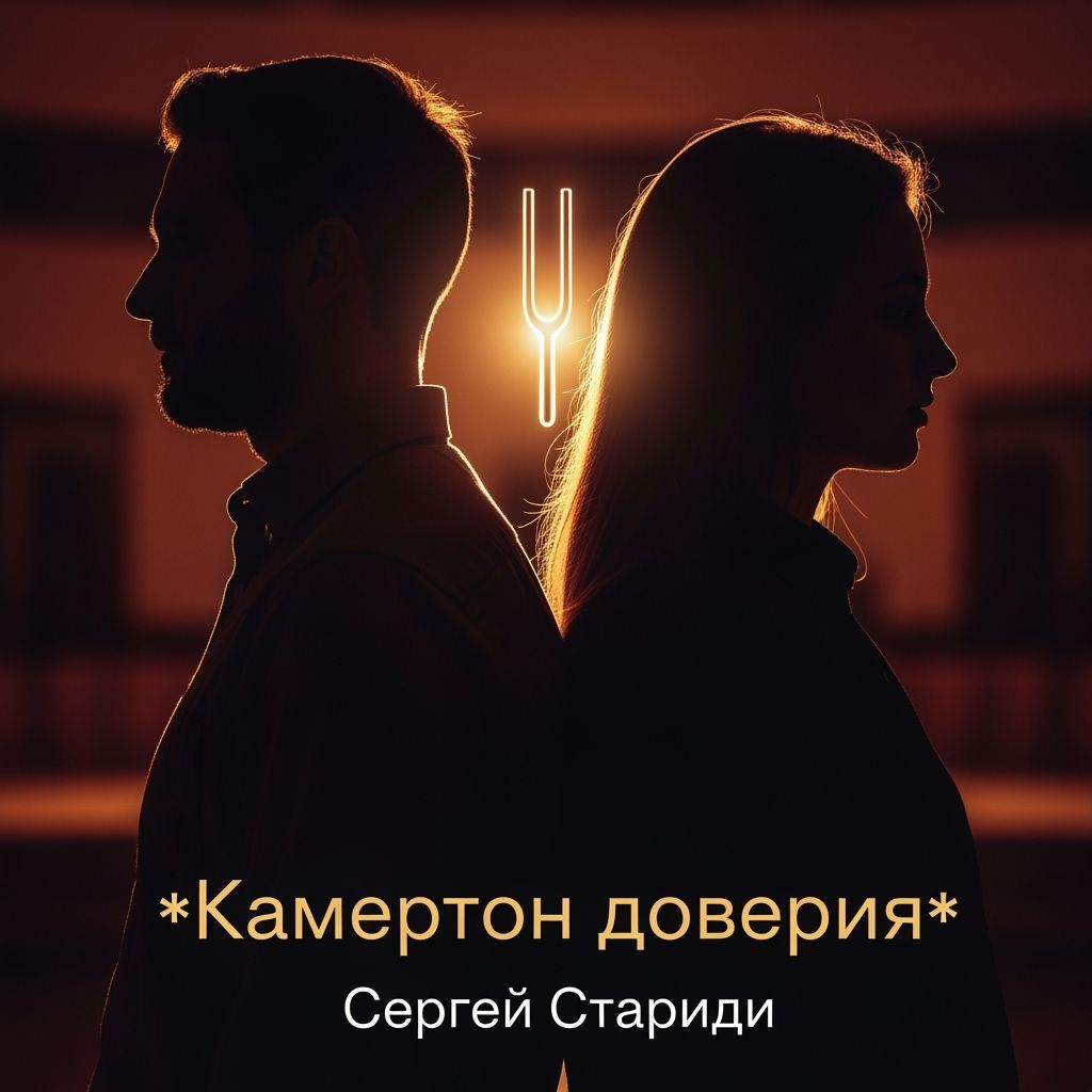 Cinematic Book Cover: Couple Silhouettes with Luminous Tunin...