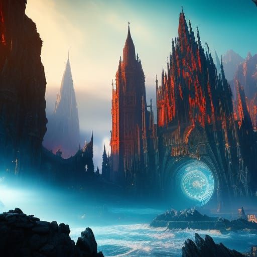 Hourglass World: Fantastical Concept Art in Deep Color