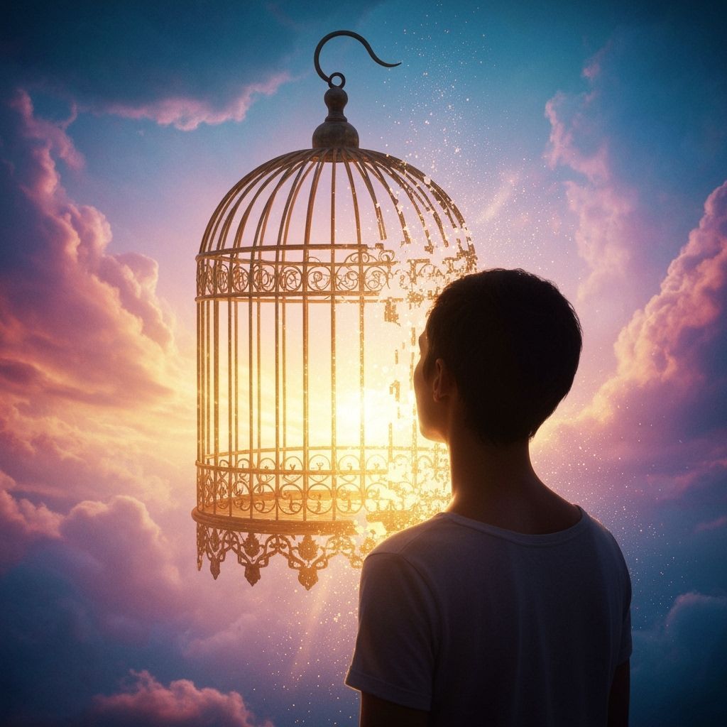 Liberation: Sky Gazing as Cage Dissolves