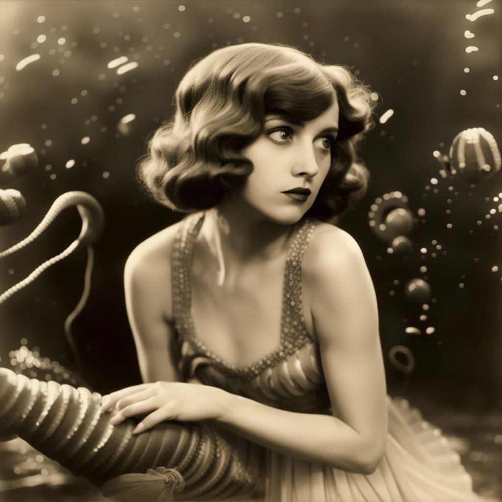 The Little Mermaid: 1920s Silent Film