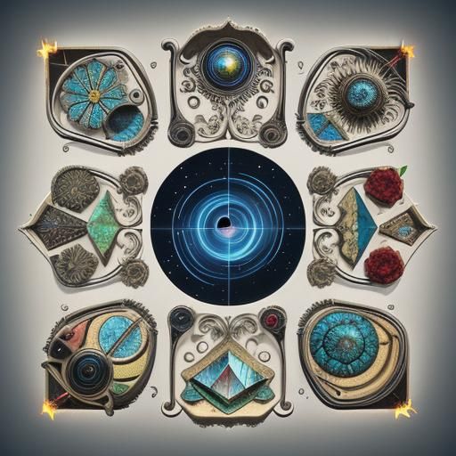 Surreal 3D Curves with Fibonacci Elements