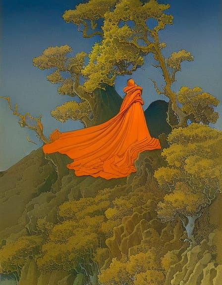 Detailed King Portrait in Watercolor Style