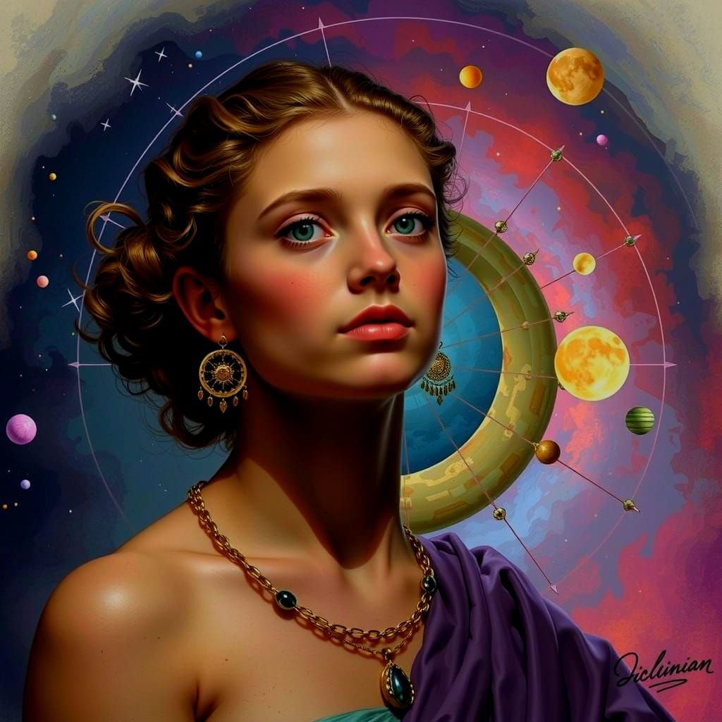 Abstract Mathematical Curves in Seraphinianus Style