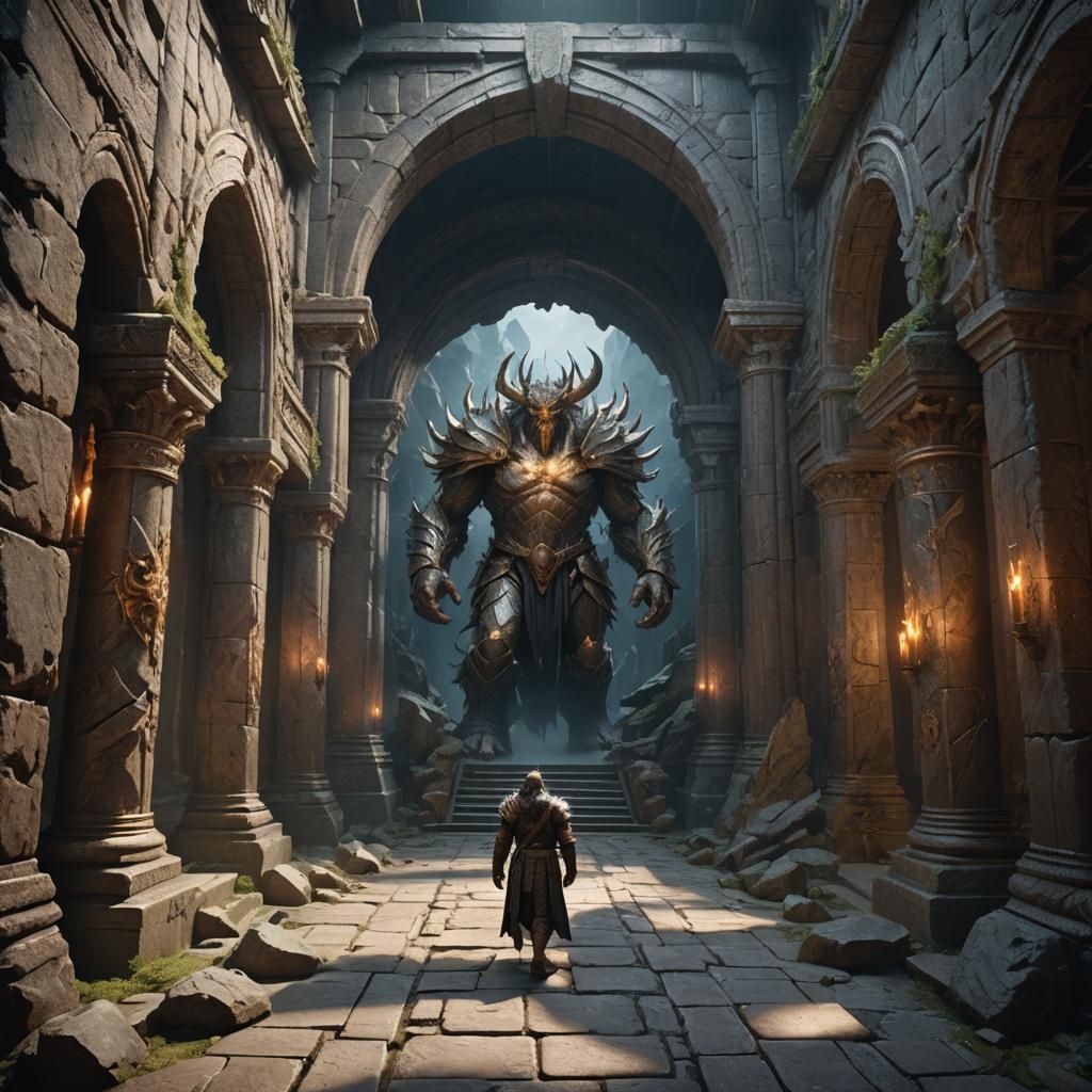 Epic Hall of the Mountain King in Unreal Engine