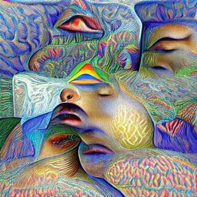 AI Generated Image from a Blank Prompt