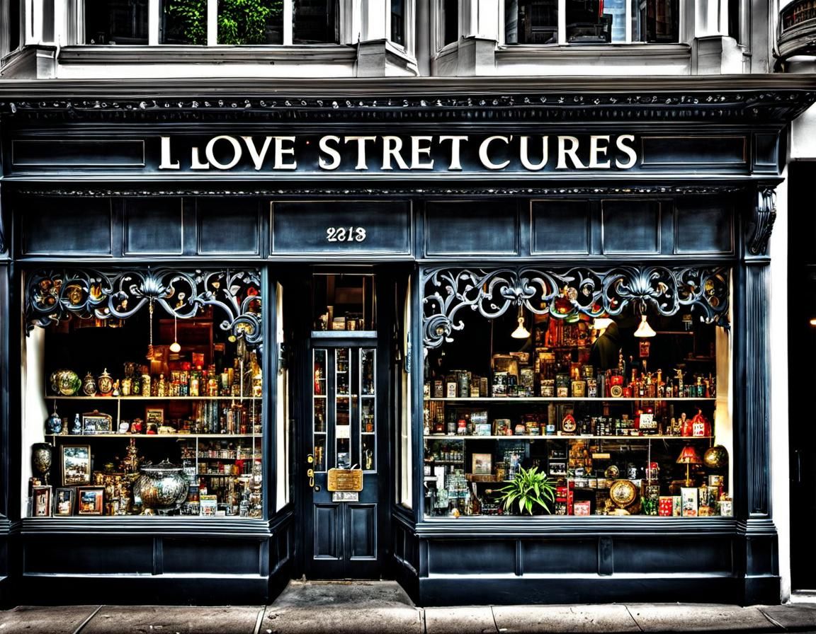 Hyperrealistic Love Street Scene in Cinematic Style