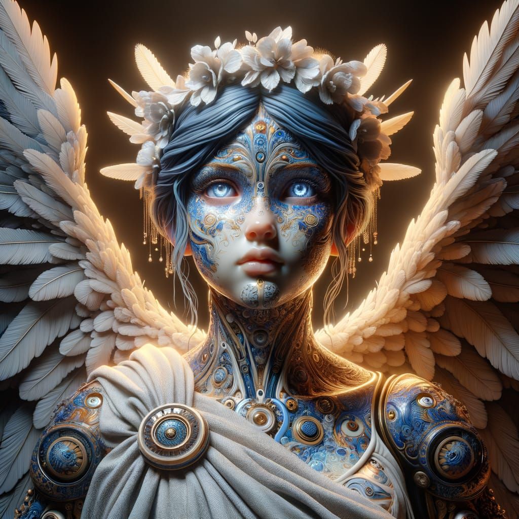 Ancient Athenian Angelic Avatar