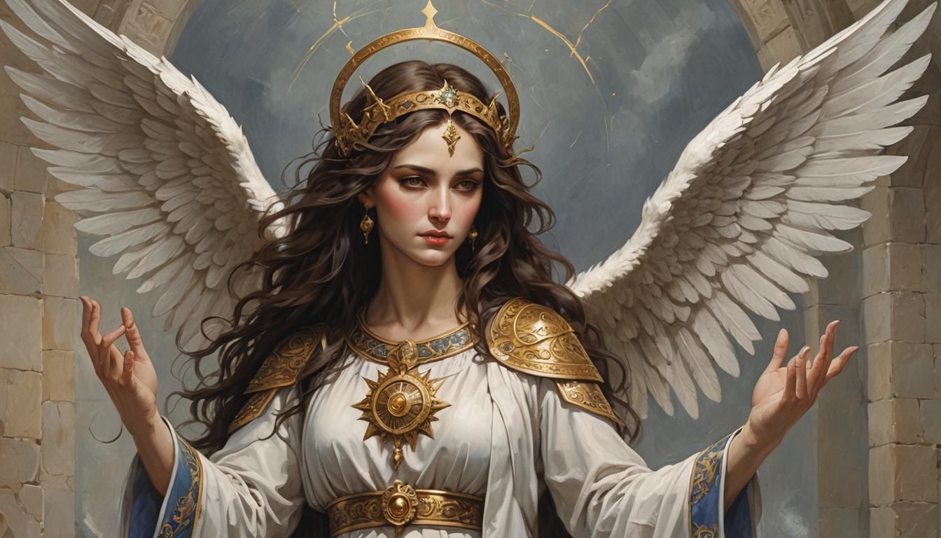 Omael
(Female Dominions Choir)

(Hebrew: אומאל) is a Kabbali...