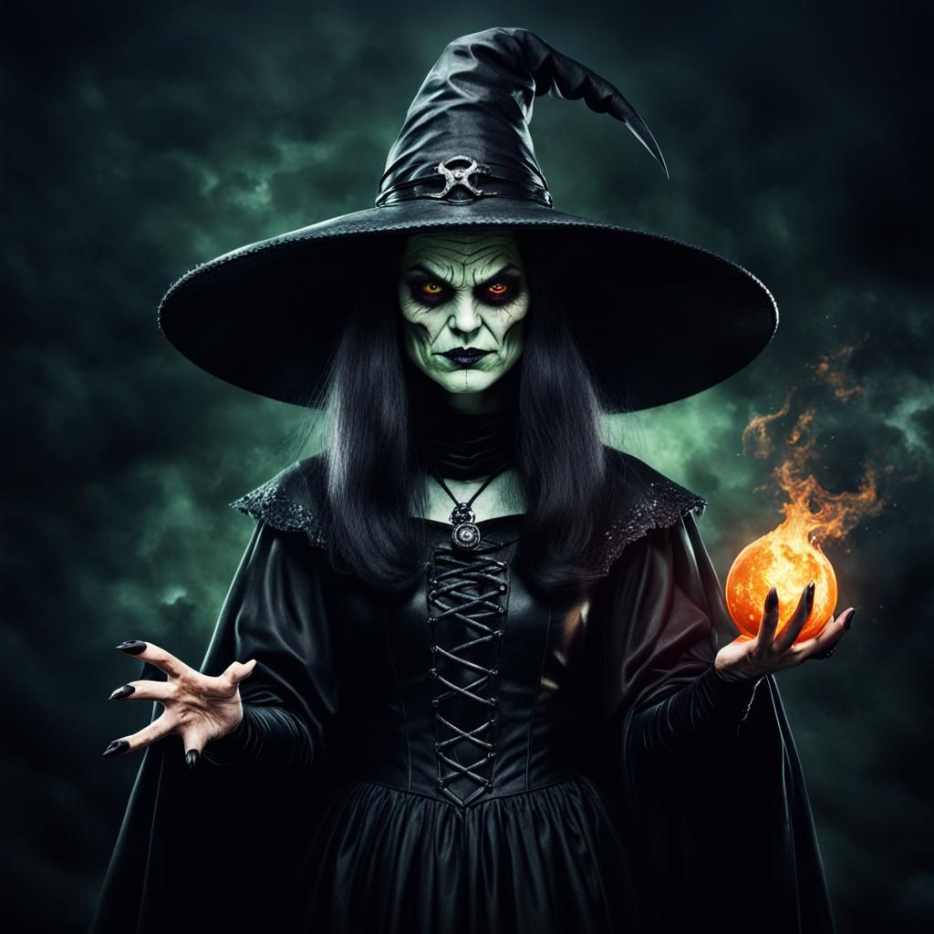 Image of an Evil Witch