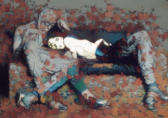 Dreamy Monster in Pop Art Style