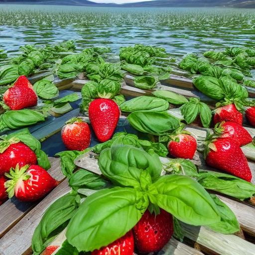 Strawberry Basil Waffle Lake in Baumgartner Canyon