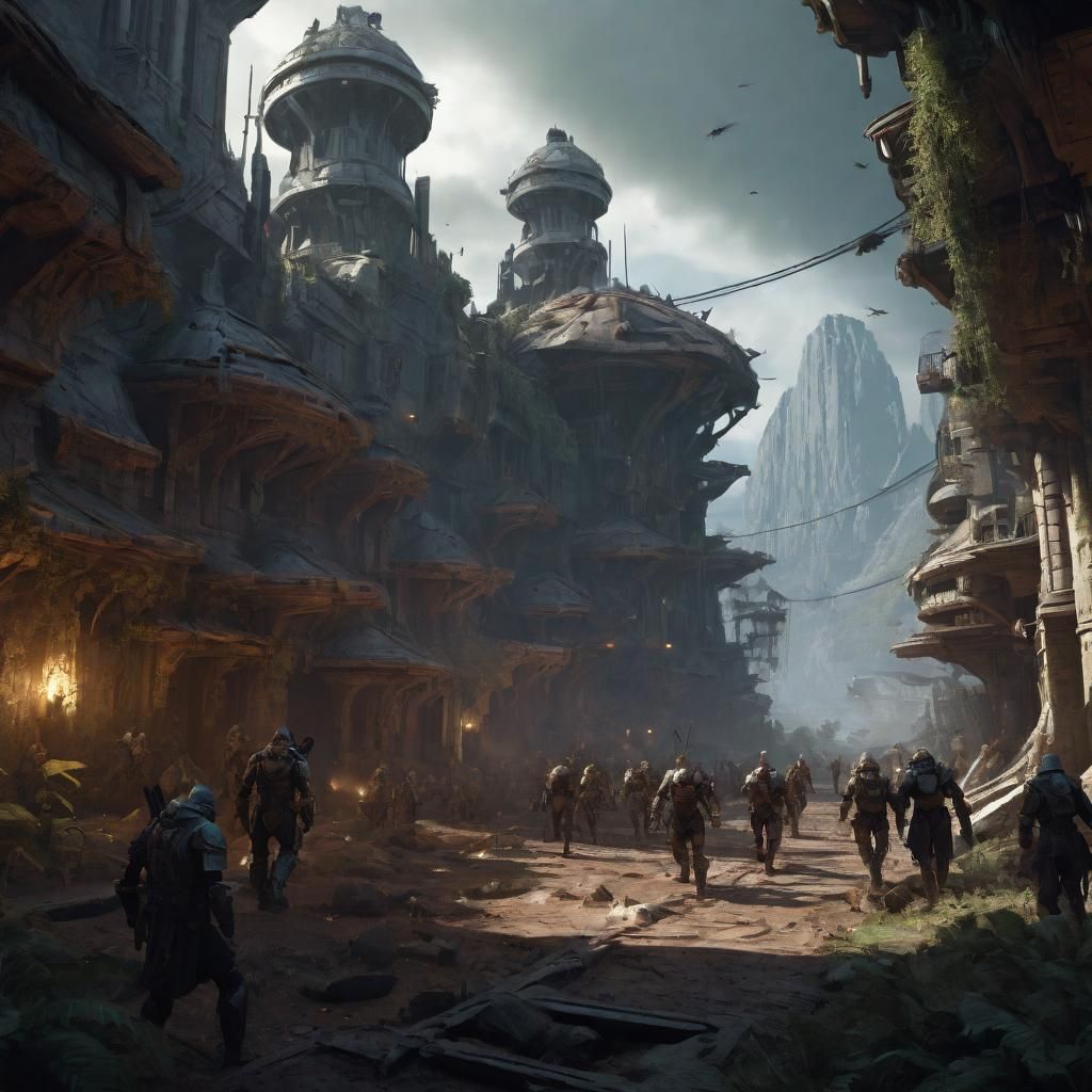 war breaks out amidst the factions, the newcomers retreat, leaving behind the colony of hybrids with little or no clue a...