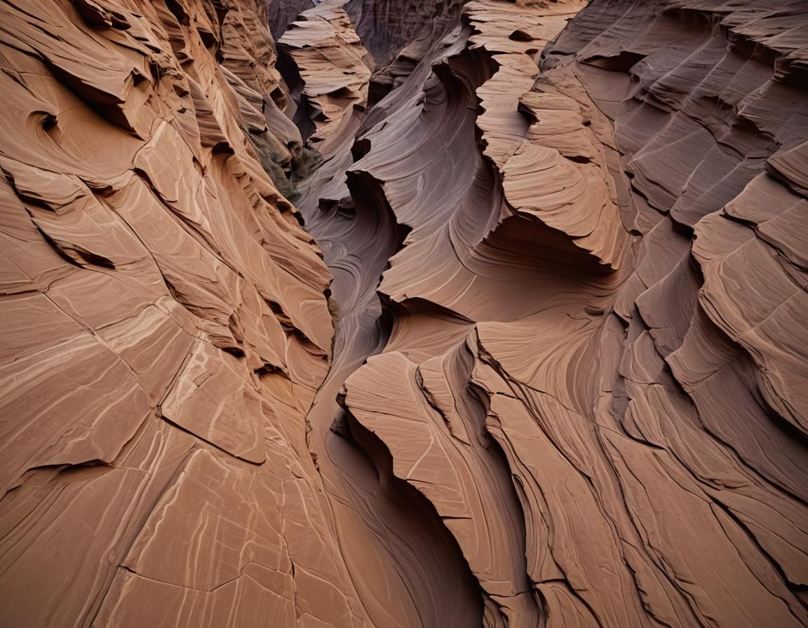 Sound Waves Resonating in a Sandstone Canyon
