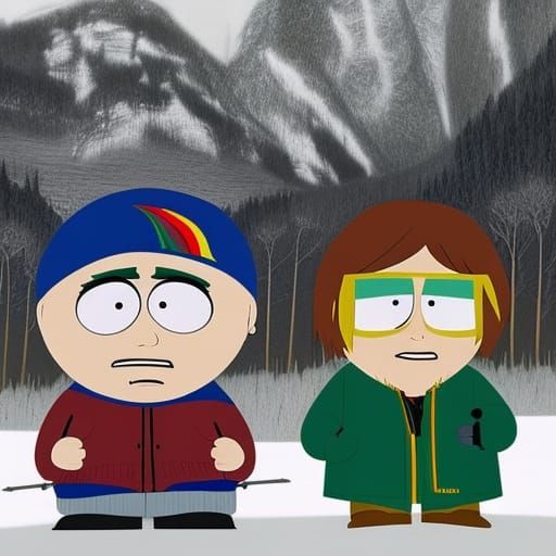 Realistic South Park: Cinematic Digital Matte Painting