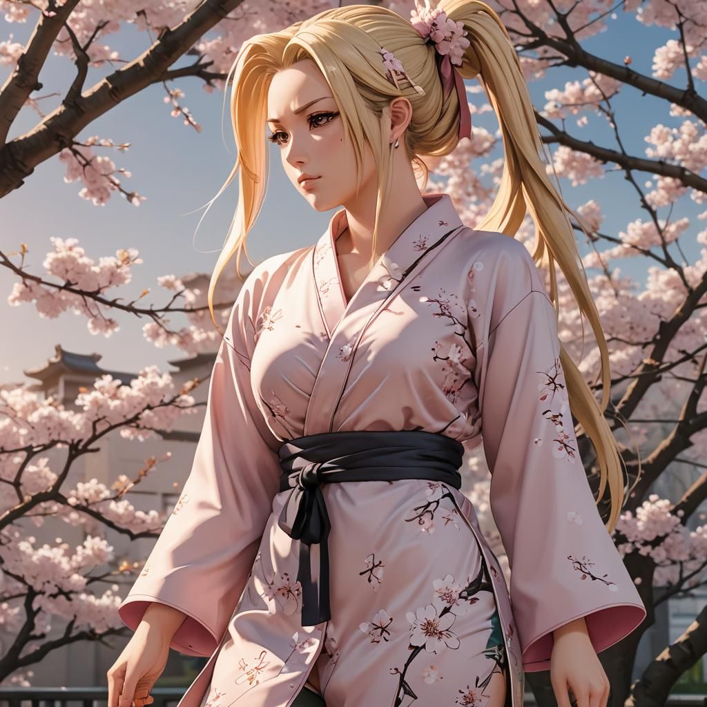 #Tsunade #Naruto

Prompt: Beautiful woman Tsunade, realistic light, detail city background,morning, Sunrise ,forehead_di...