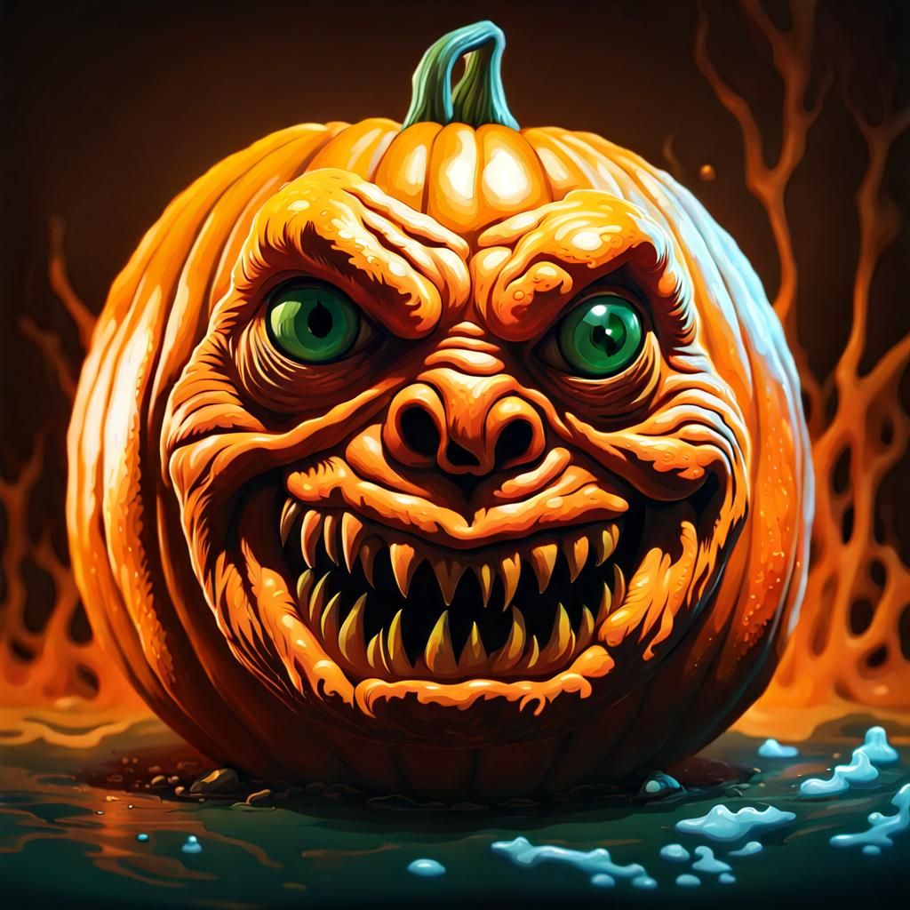 Creature from the Black Lagoon Jack O'Lantern